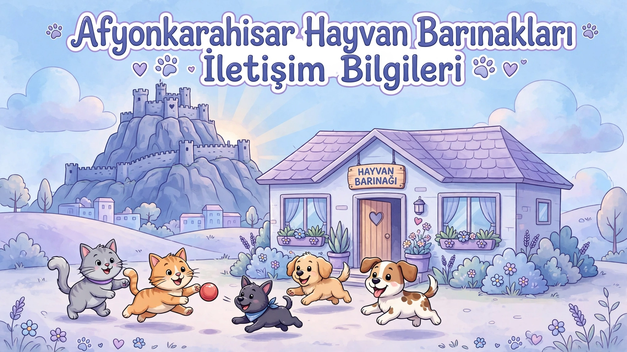 Afyonkarahisar Hayvan Barınakları Listesi | Telefon, Adres ve Konum