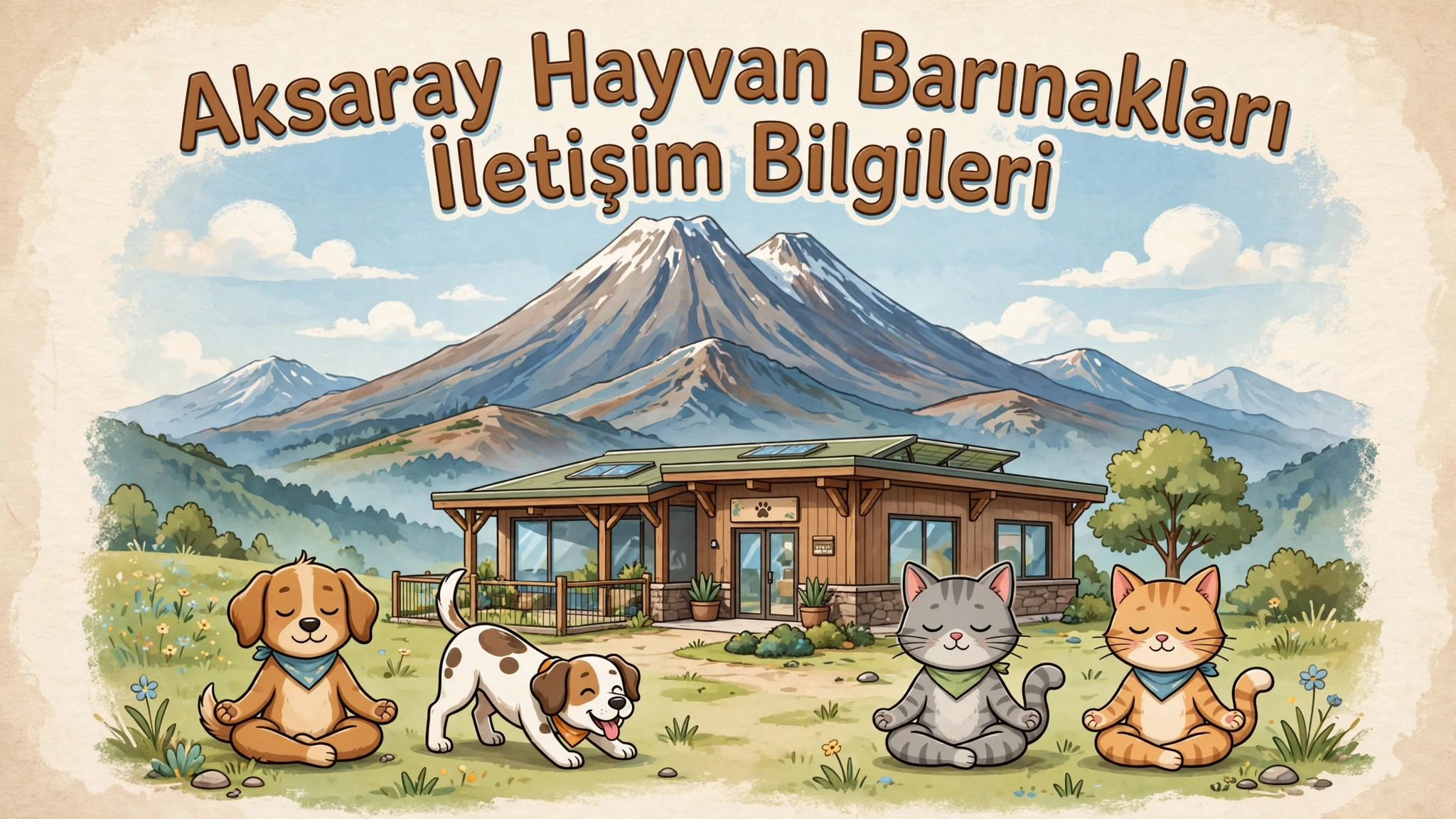 Aksaray Hayvan Barınakları Listesi | Telefon, Adres ve Konum