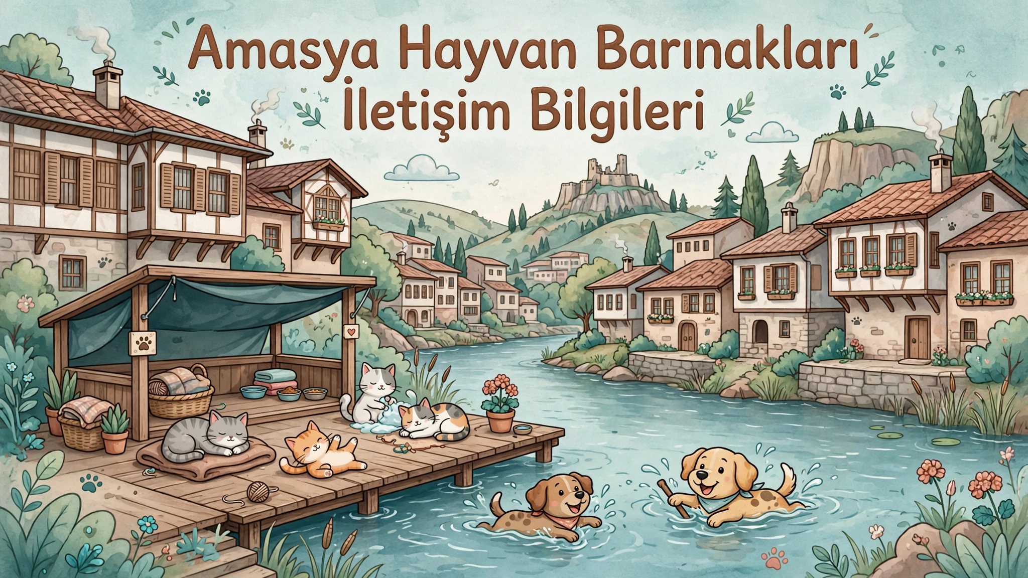 Amasya Hayvan Barınakları Listesi | Telefon, Adres ve Konum