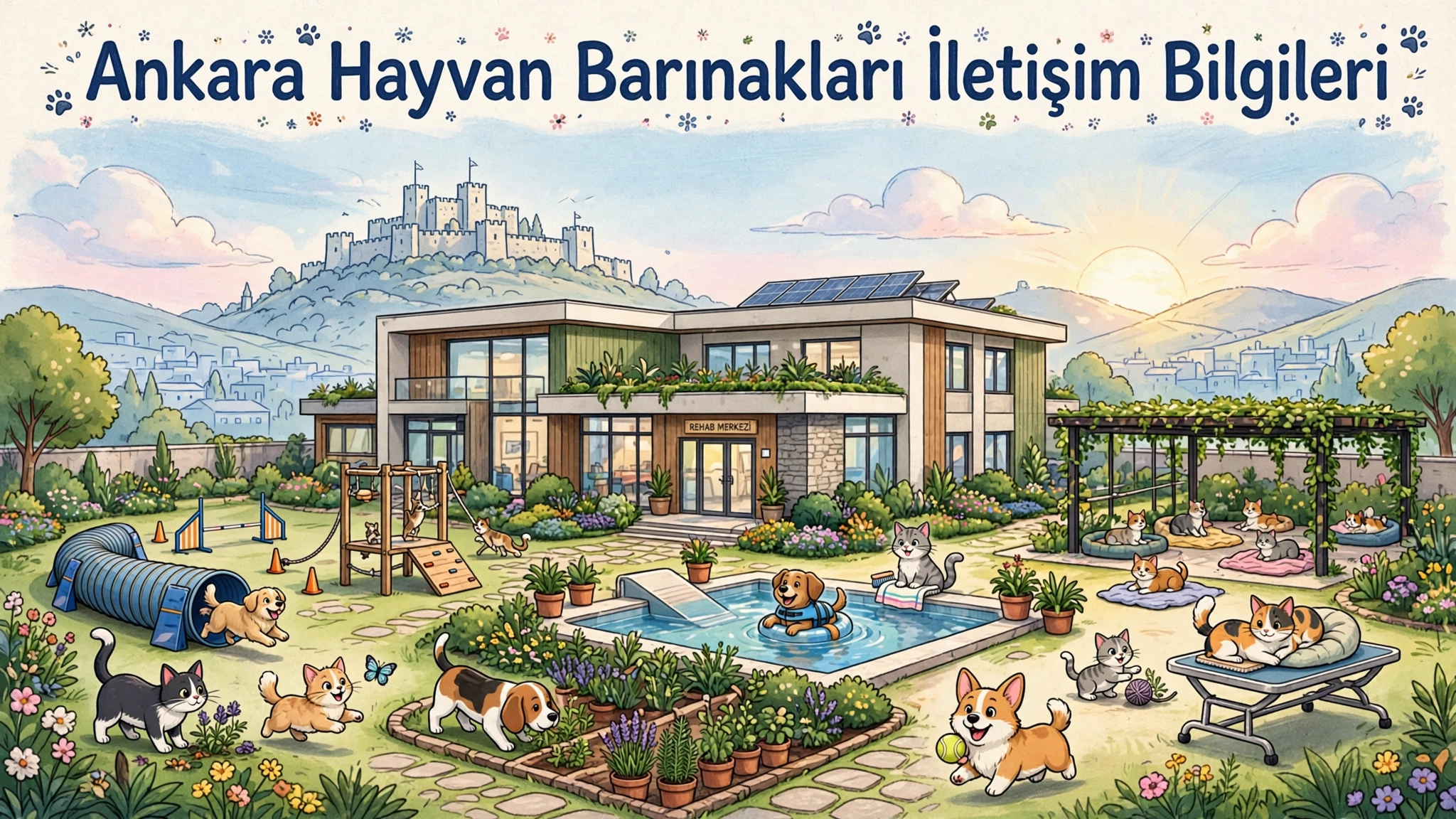 Ankara Hayvan Barınakları Listesi | Telefon, Adres ve Konum