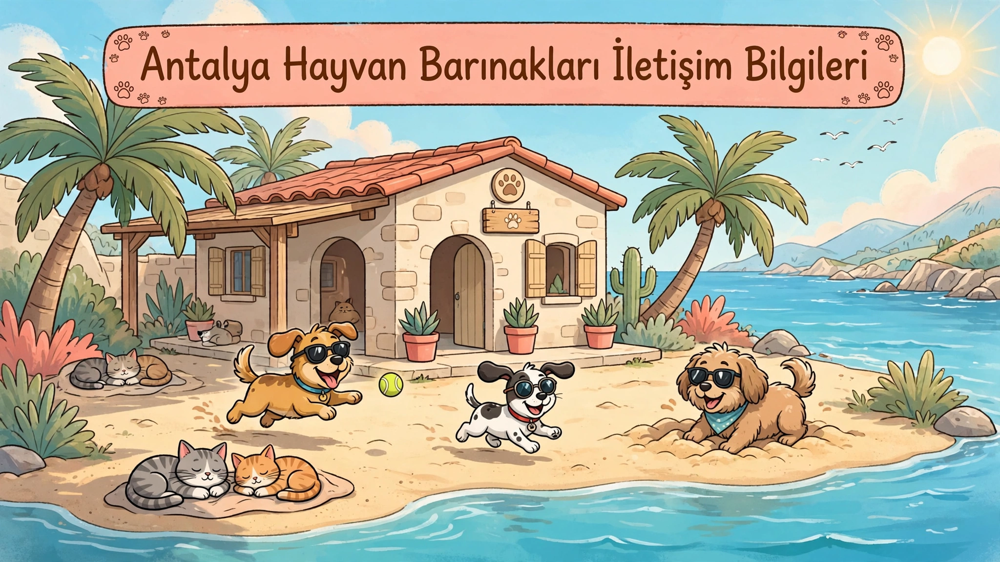 Antalya Hayvan Barınakları Listesi | Telefon, Adres ve Konum