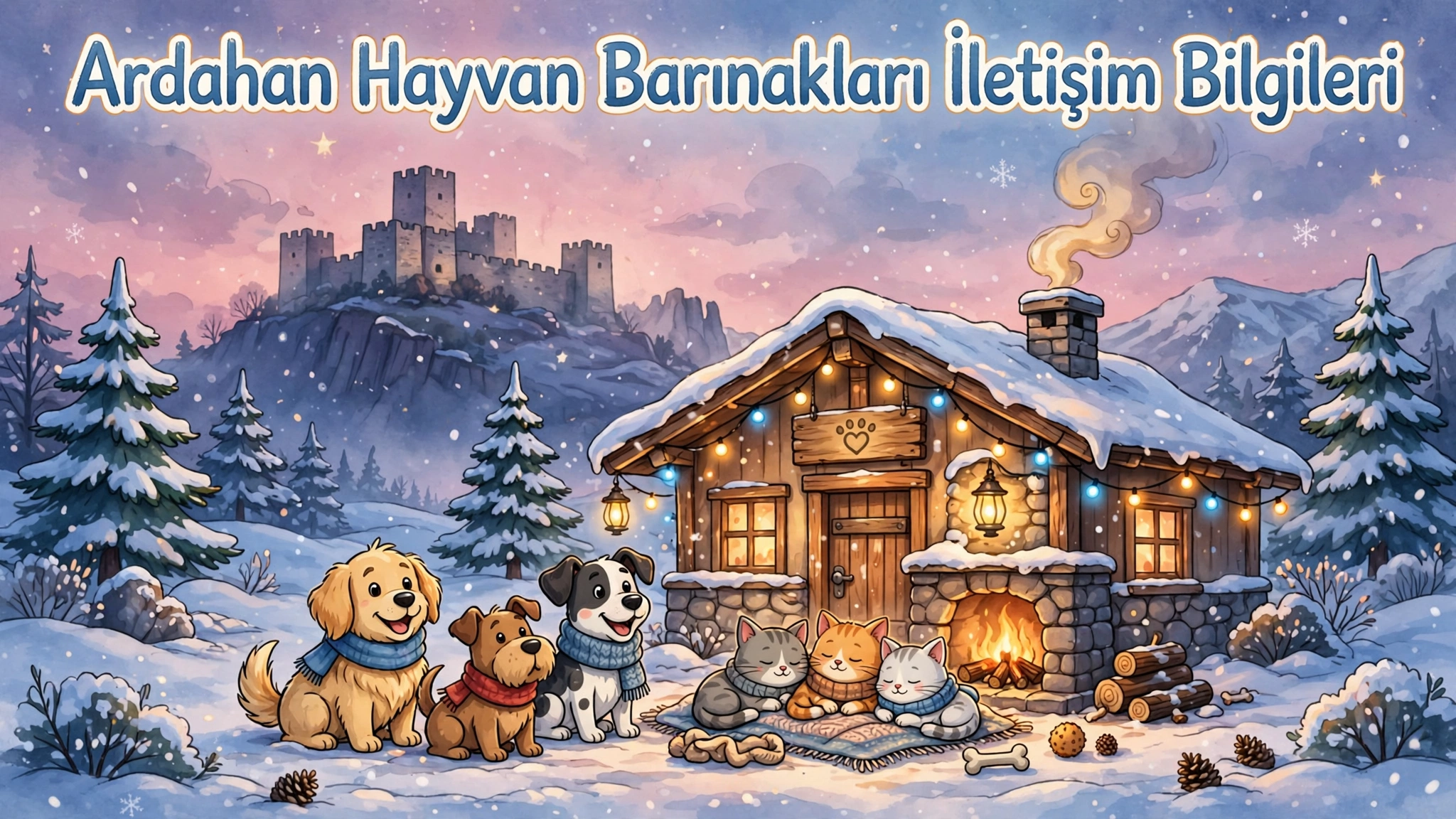 Ardahan Hayvan Barınakları Listesi | Telefon, Adres ve Konum