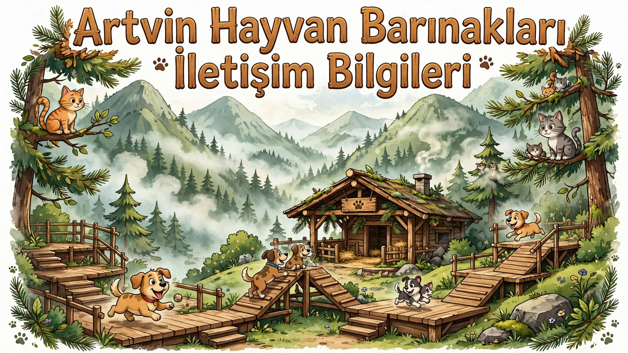 Artvin Hayvan Barınakları Listesi | Telefon, Adres ve Konum