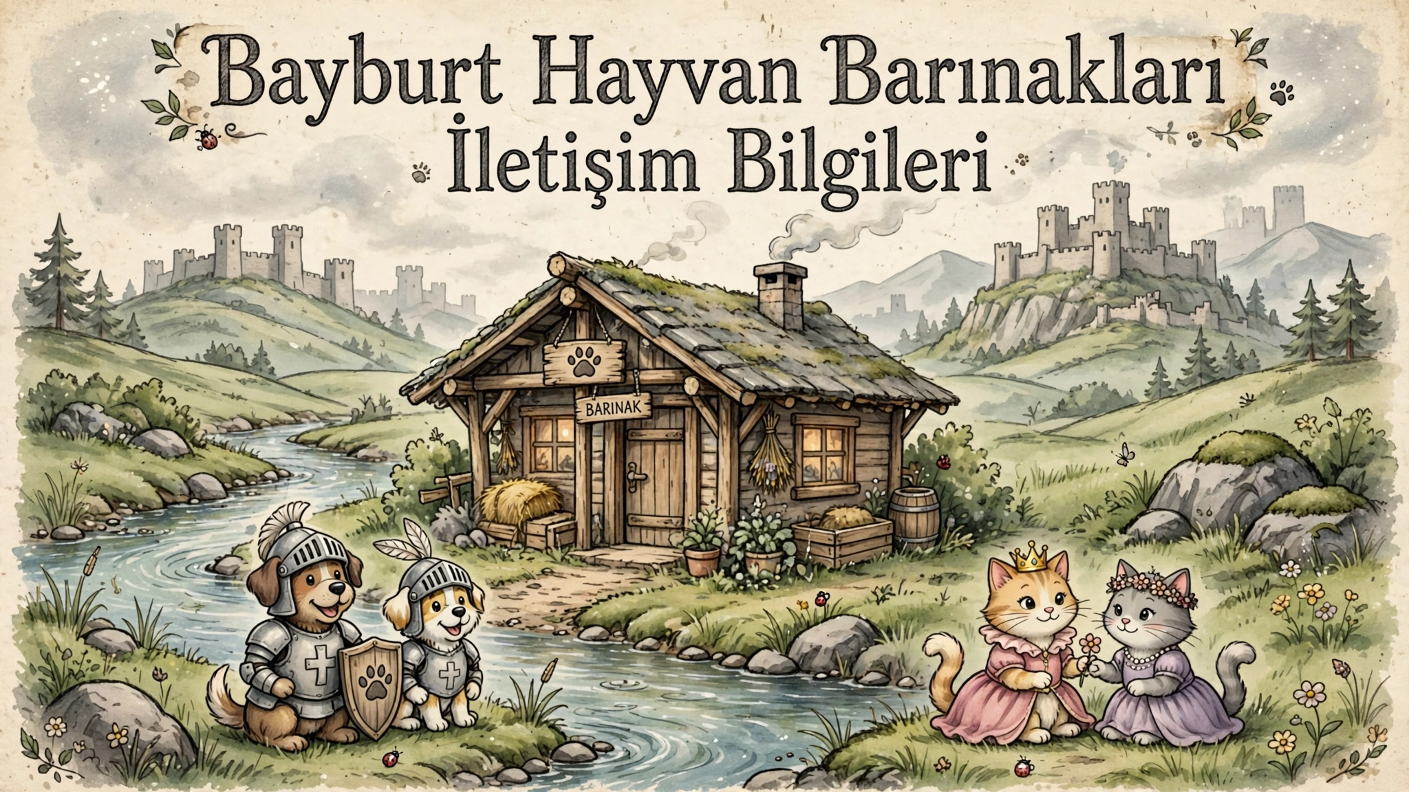 Bayburt Hayvan Barınakları Listesi | Telefon, Adres ve Konum