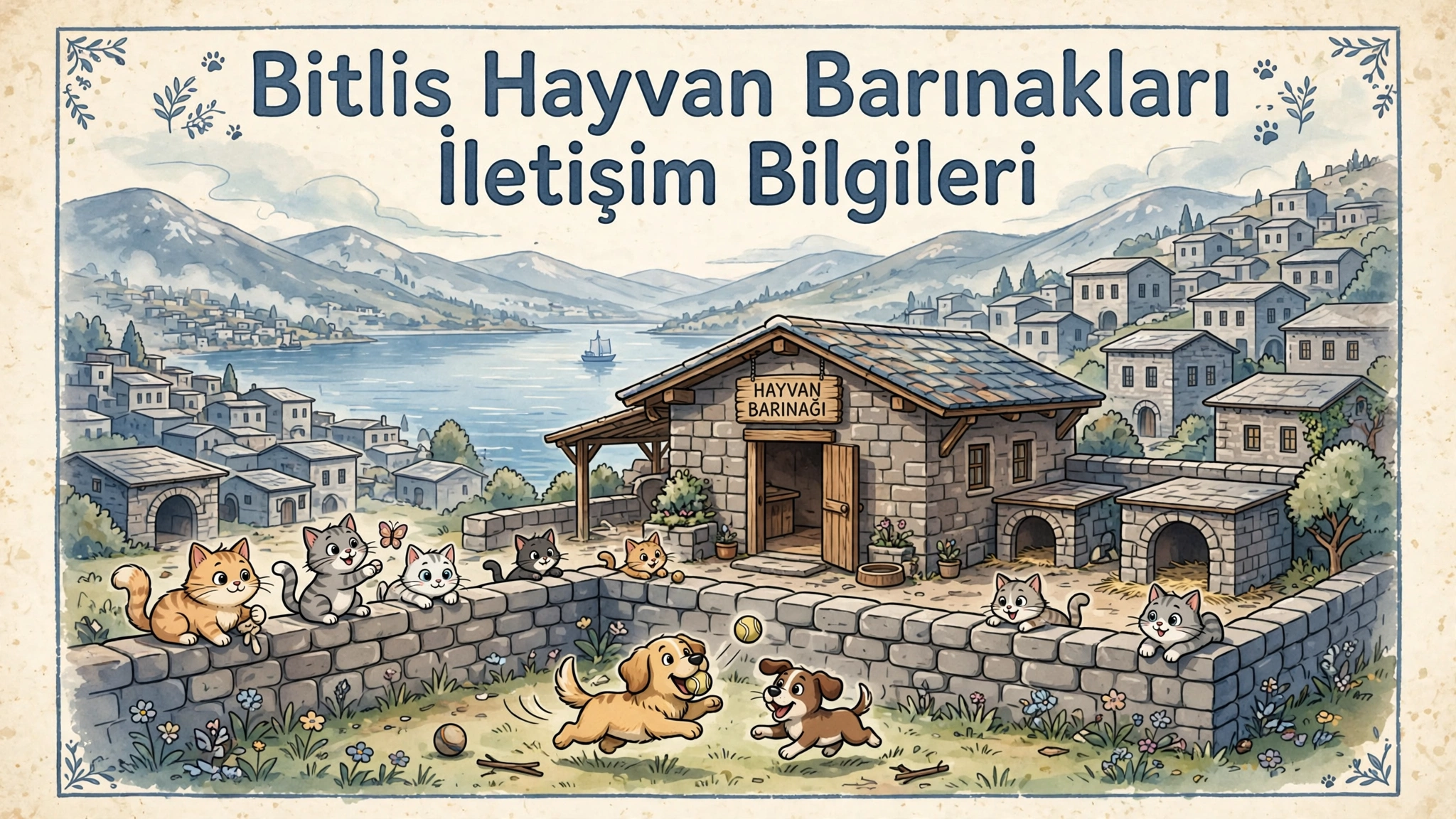 Bitlis Hayvan Barınakları Listesi | Telefon, Adres ve Konum