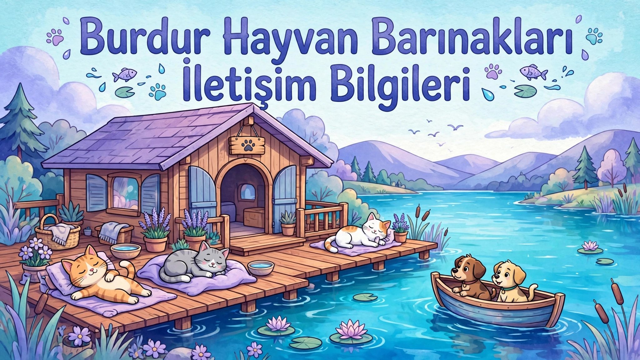 Burdur Hayvan Barınakları Listesi | Telefon, Adres ve Konum