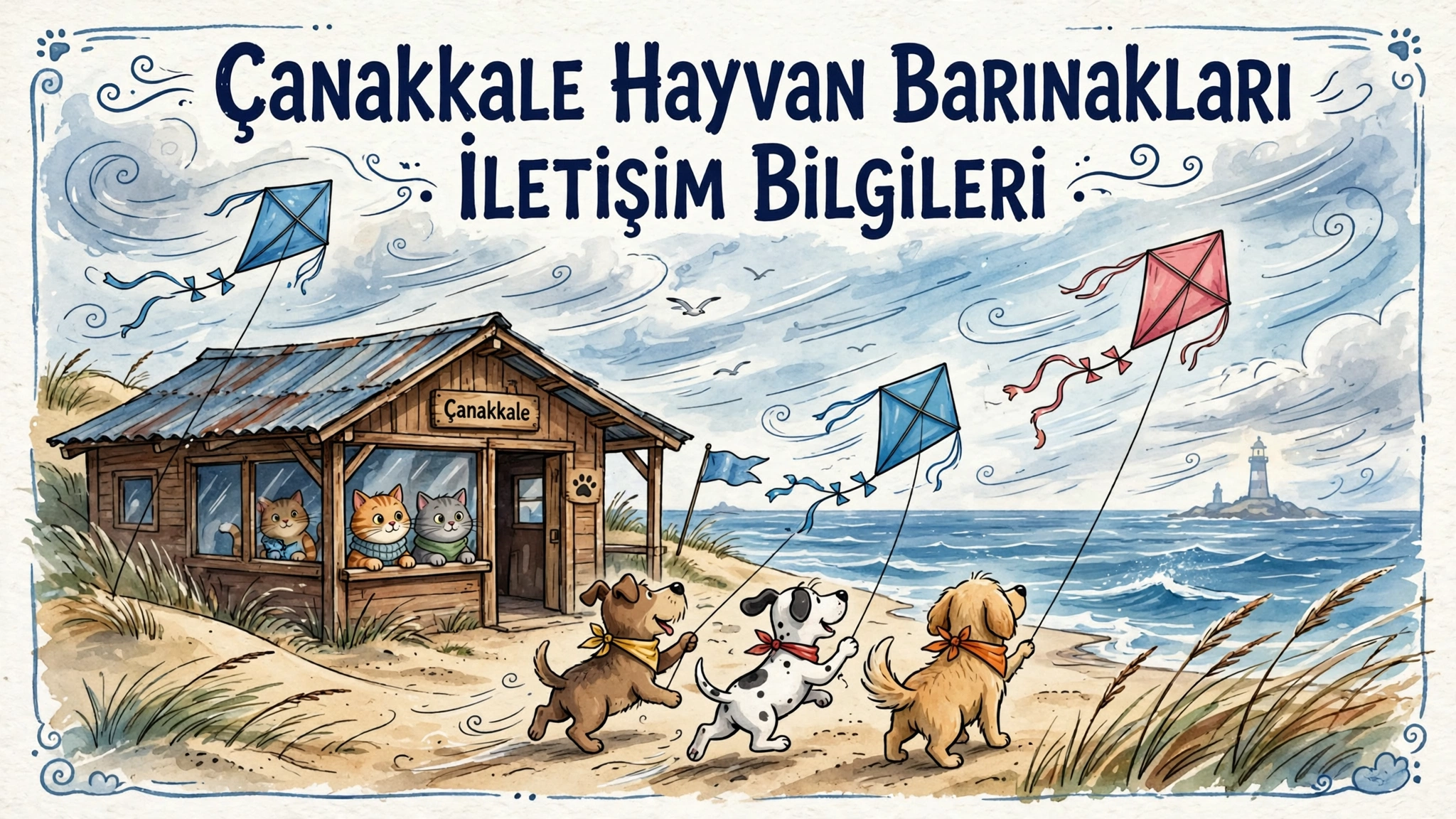 Çanakkale Hayvan Barınakları Listesi | Telefon, Adres ve Konum