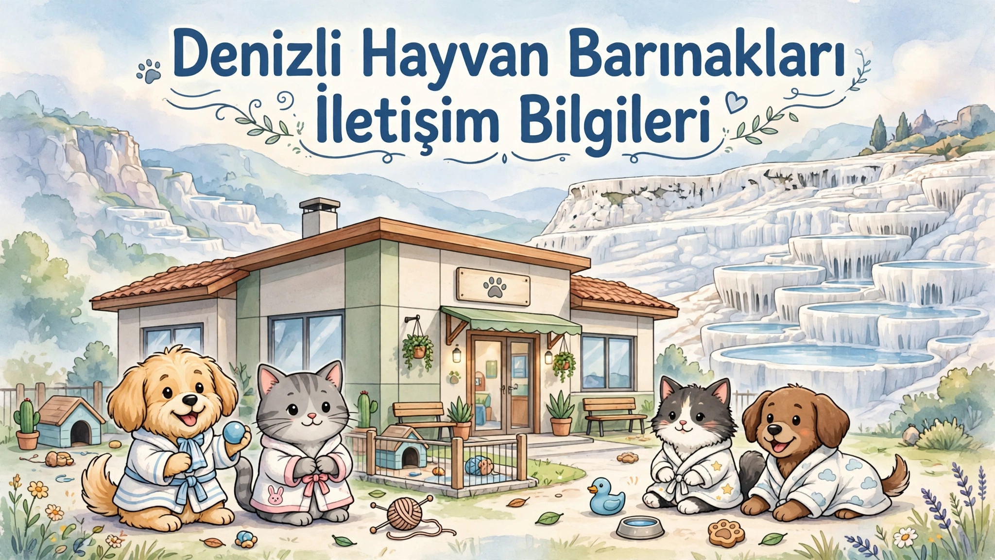 Denizli Hayvan Barınakları Listesi | Telefon, Adres ve Konum