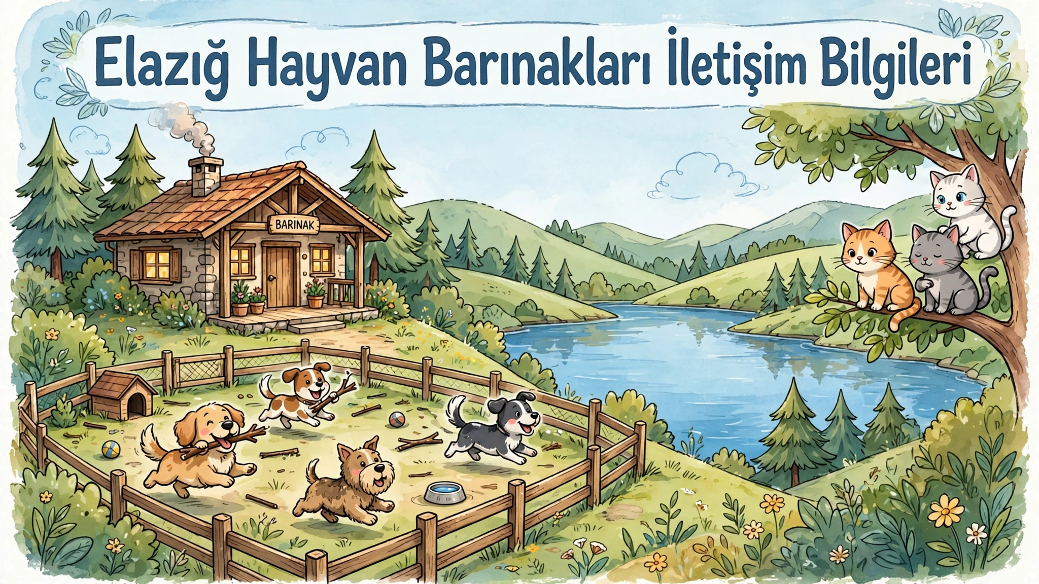 Elazığ Hayvan Barınakları Listesi | Telefon, Adres ve Konum