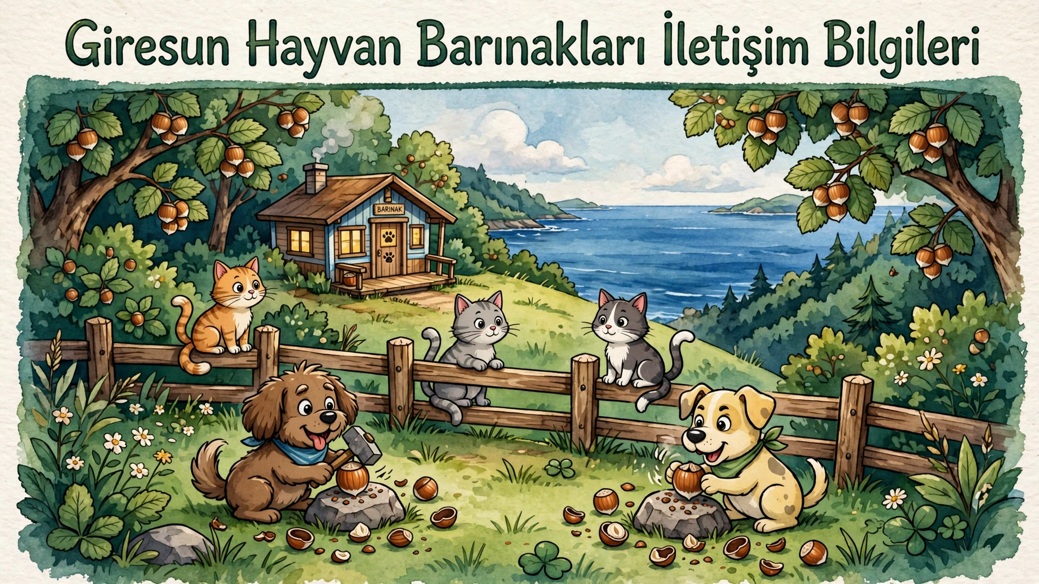 Giresun Hayvan Barınakları Listesi | Telefon, Adres ve Konum